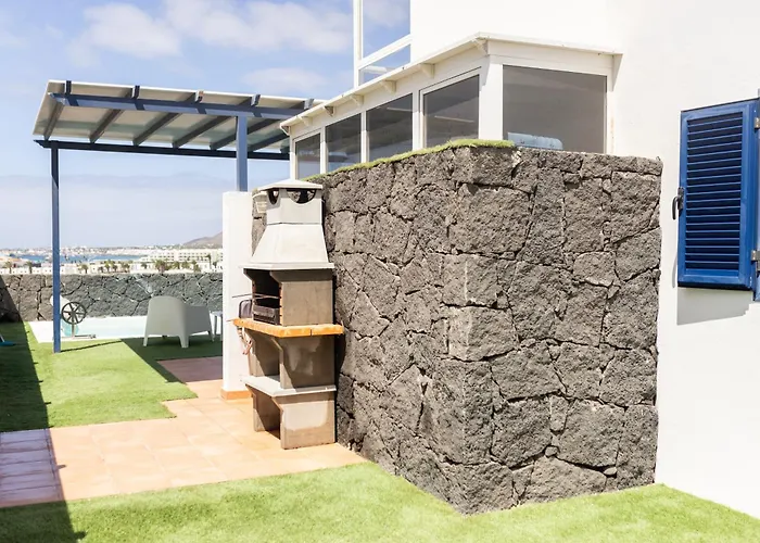 Villa Dompi con vistas al mar y a Fuerteventura