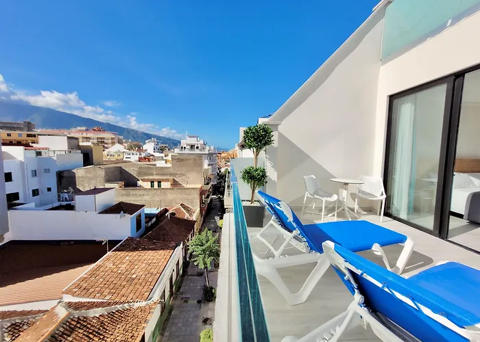 Hotel con jacuzzi a Puerto de la Cruz (Tenerife)