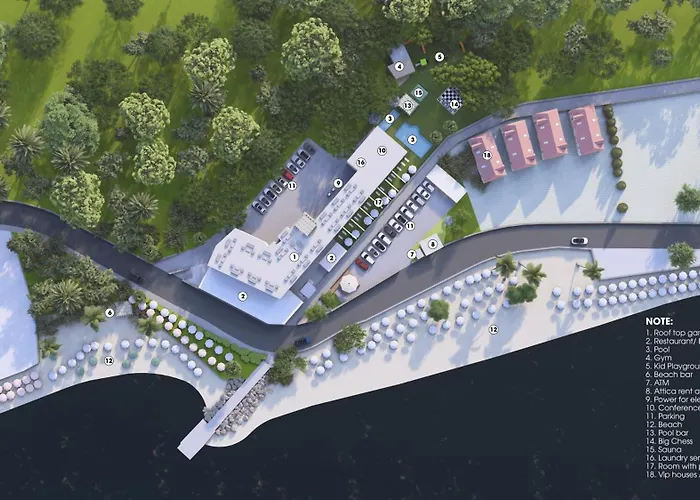 New Aegli Resort Hotel Poros Town
