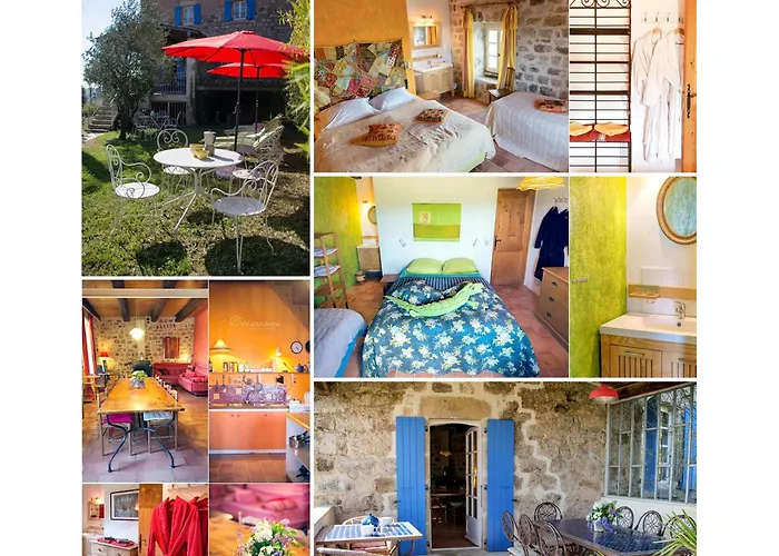 D'Hotes Et Gites Le Mas Bleu & Spa