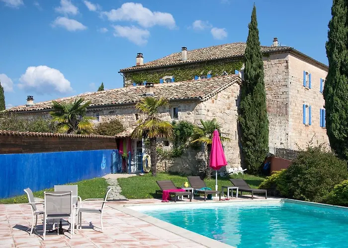 D'Hotes Et Gites Le Mas Bleu & Spa