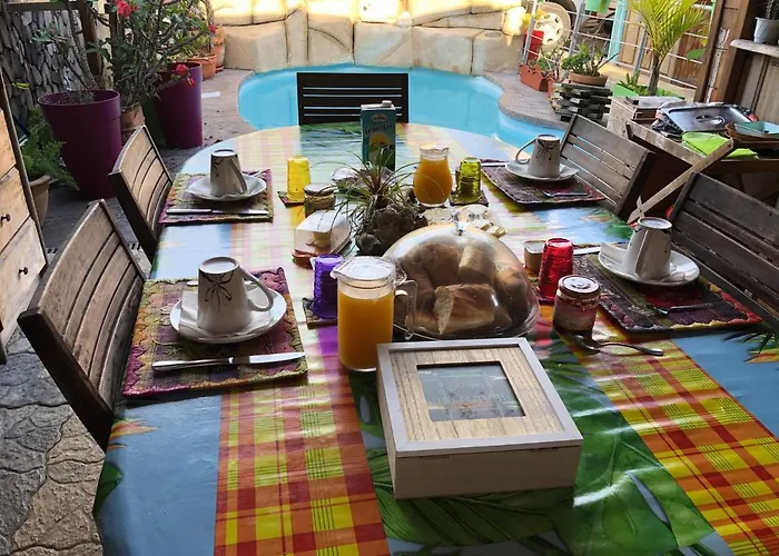 Bed and Breakfast Fleur des iles à Bras-Panon